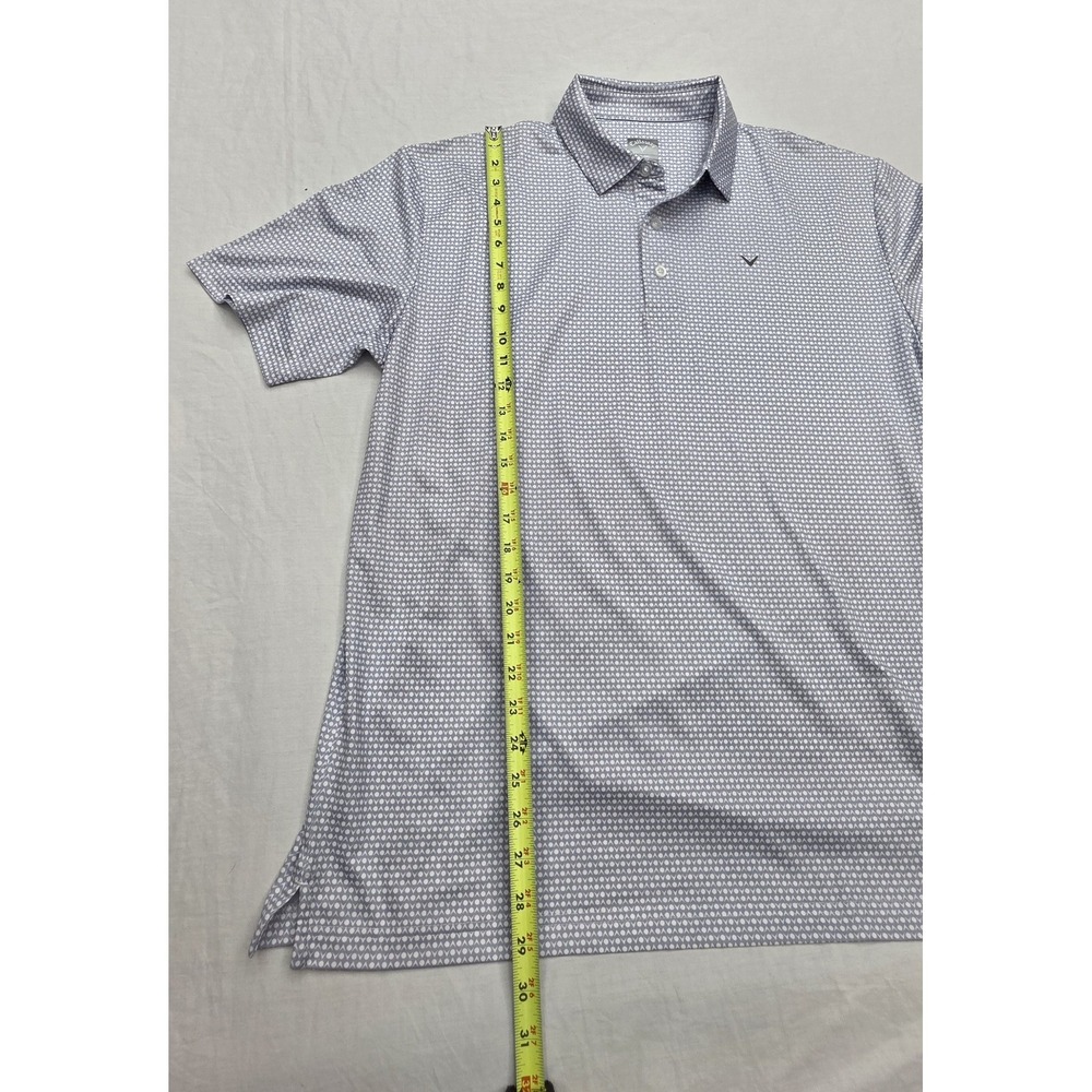 Callaway Opti-Dri Men's Geometric Print Golf Polo Size Large - Picture 5 of 7